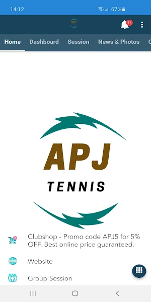 APJ Tennis Screenshot 2