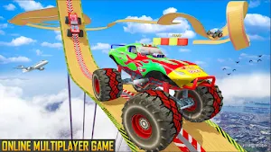 Monster Truck Impossible Tracks Racing- Stunt Game Screenshot 0