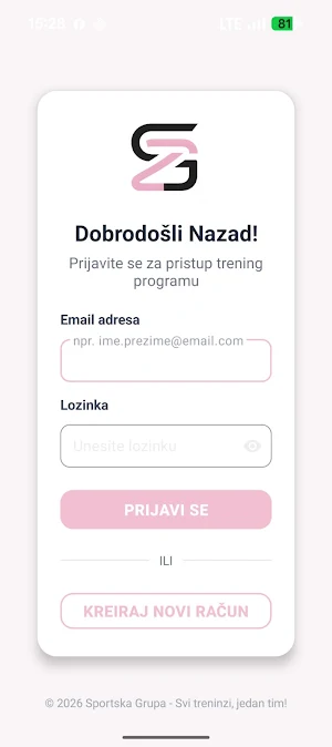 Sport Group Screenshot 2