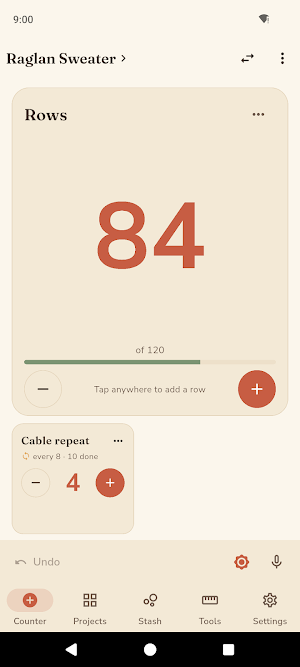 Knitting & Crochet Counter Screenshot 0