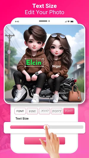 Couple name on photo Screenshot 3