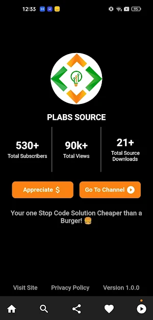 Plabs Source Screenshot 2