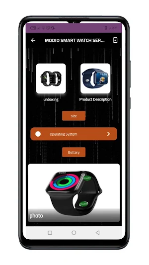 Modio MW07 Smart - Guide Screenshot 2