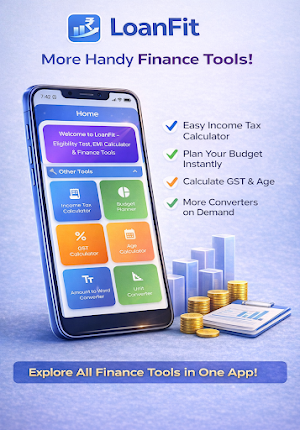 LoanFit: EMI & Loan Calculator Screenshot 2