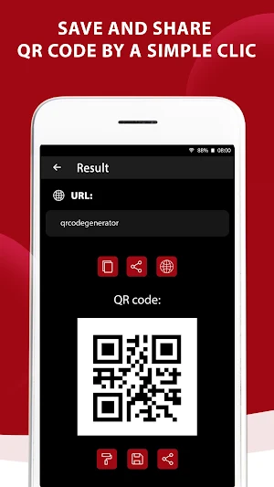 QR Barcode scanner & qrcode generator Screenshot 1