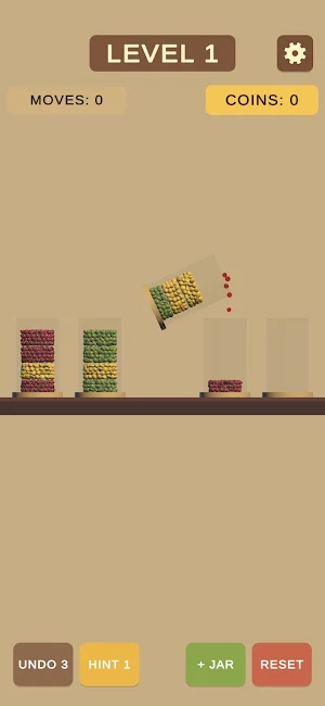 Grain Sort: Color Sort Puzzle Screenshot 1