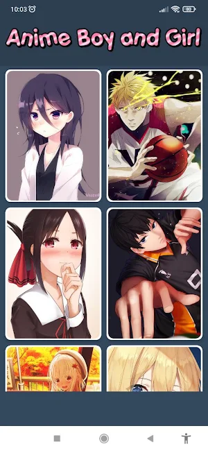 Anime Boy & Girl Wallpaper 3D Screenshot 3