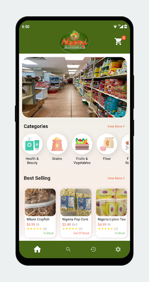Naomi Foods Screenshot 1