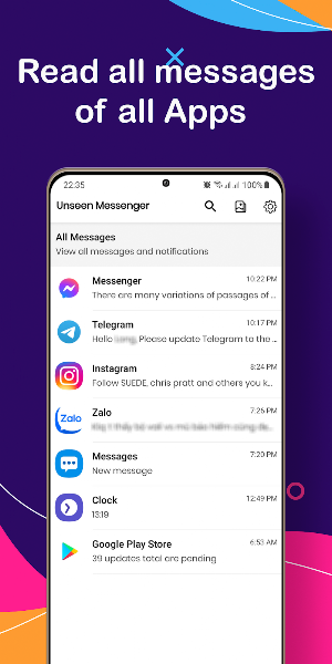 Unseen Messenger Screenshot 0