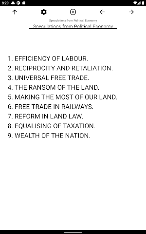Book, Speculations from Political Economy Screenshot 2