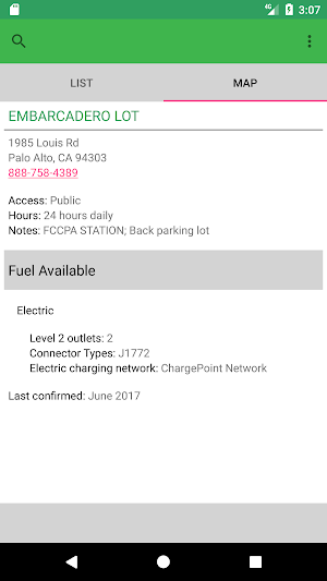 Alternative Fuel Station Locat Screenshot 3