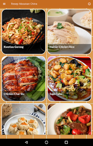 Resep Masakan China Screenshot 1