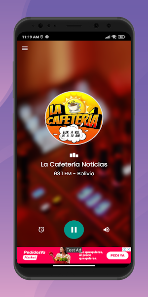 La Cafeteria 93.1 Bolivia Screenshot 1