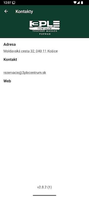 3plecentrum Poprad Screenshot 2