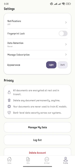MedBill Insight Screenshot 3