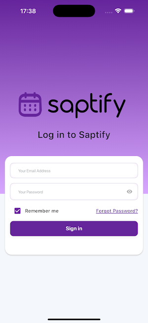 Saptify Partners Screenshot 1