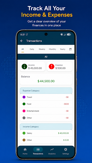 PennyWise: Expense Tracker Screenshot 2