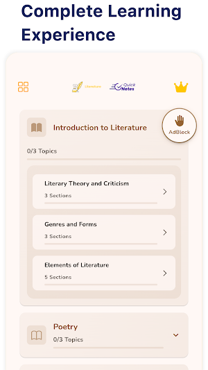 Literature Screenshot 0