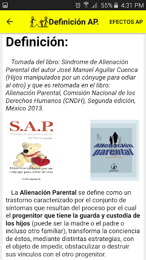 Alienación Parental Screenshot 2