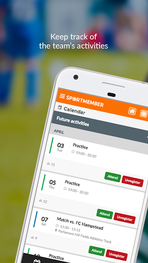 SportMember Screenshot 0