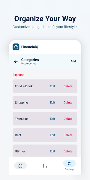 FinancialQ - Financial Tracker Screenshot 2