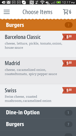 The Barcelona Burger Screenshot 2