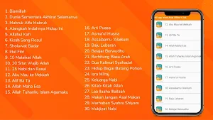 60 Lagu Islami Anak Offline Screenshot 1