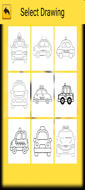 Taxi Coloring Screenshot 2