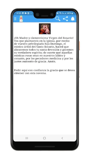 Virgen del Rosario Screenshot 2