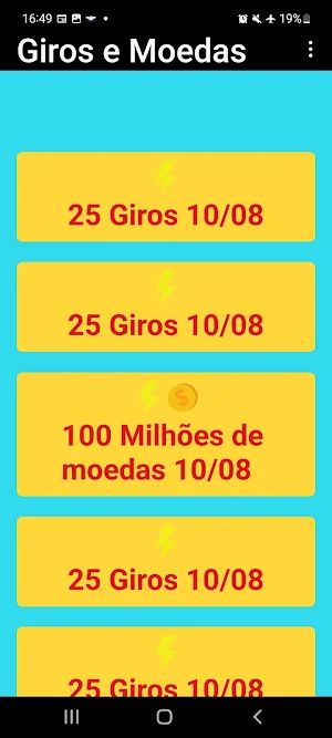 Giros e Moedas CM Screenshot 0