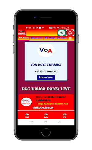 VOA Hausa Radio Screenshot 2