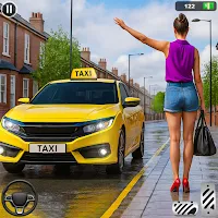 US Taxi Driver 2025-Taxi Game