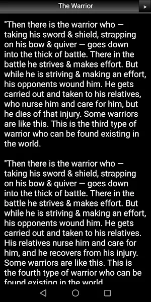 The Warrior - Buddhism Screenshot 2