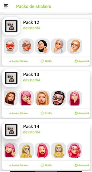 Memoji stickers_wasticekrs Screenshot 3