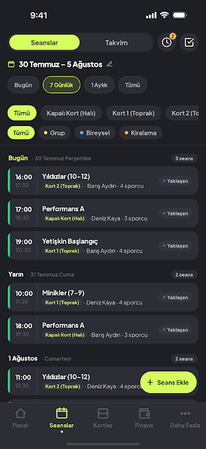 iTennis Screenshot 1
