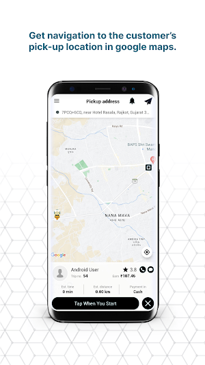 LuxRide Driver Screenshot 1