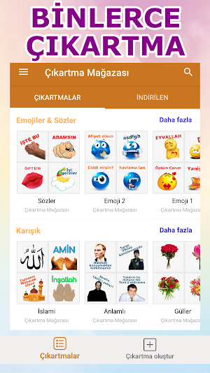 Turkish Stickers Store for WhatsApp -WAStickerApps Screenshot 0