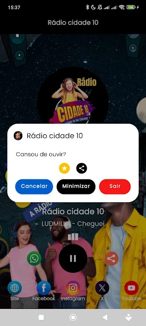 Rádio Cidade Dez Screenshot 3