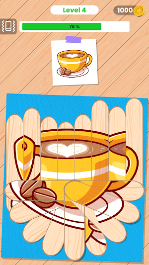 Popsicle Stick Art Puzzle Screenshot 3