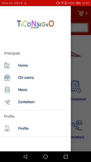Ticonsegno delivery Screenshot 1
