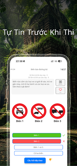 Ôn Thi GPLX 600 Câu 2026 Screenshot 2