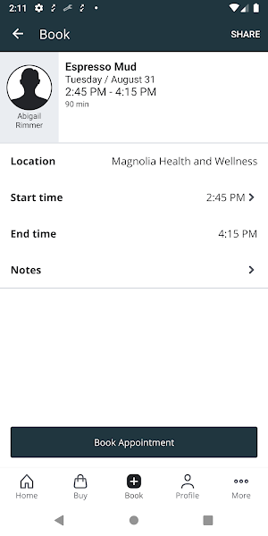 Magnolia Health and Wellness Screenshot 2