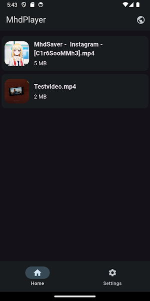 MhdPlayer Screenshot 0