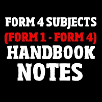 Form 4 Subjects handbook