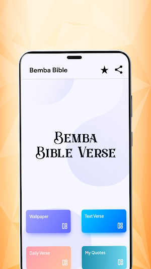 Bemba Bible - Verses Screenshot 0