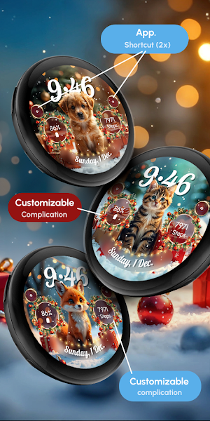 ReS55 - Christmas Cute Animals Screenshot 2