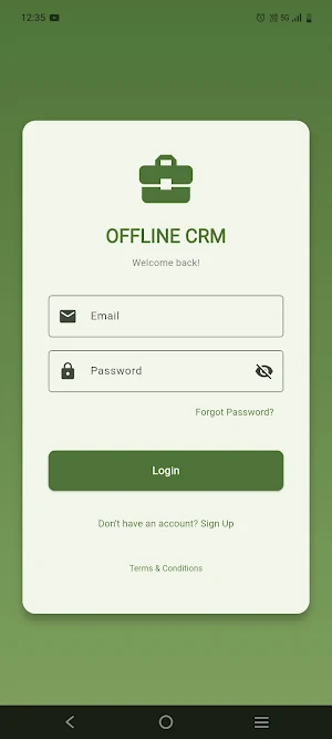 Offline CRM Screenshot 1