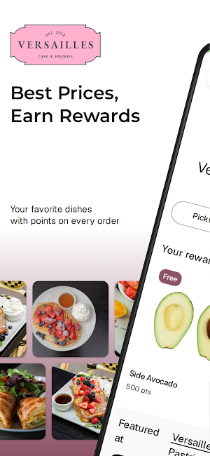 Versailles Cafe & Pastries Screenshot 0