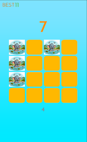 Cute Elephant Mind Puzzle Game Screenshot 1