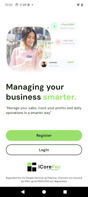 iCorePay Screenshot 1